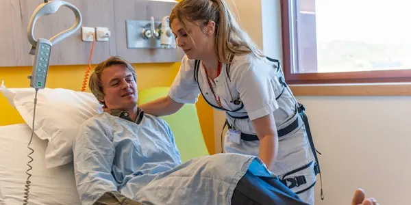 Hapo CS porté par une infirmière